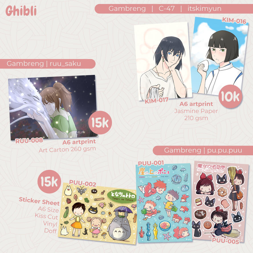 Ghibli itskimyun - puu - ruu
