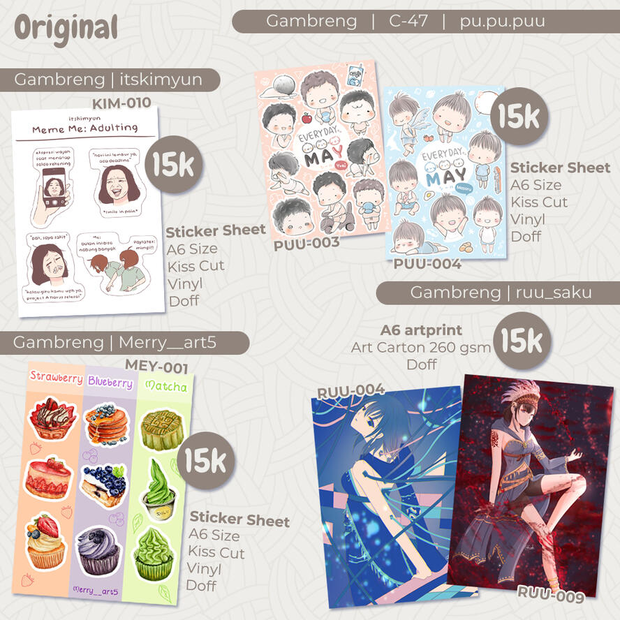 Original itskimyun - puu - merry - ruu